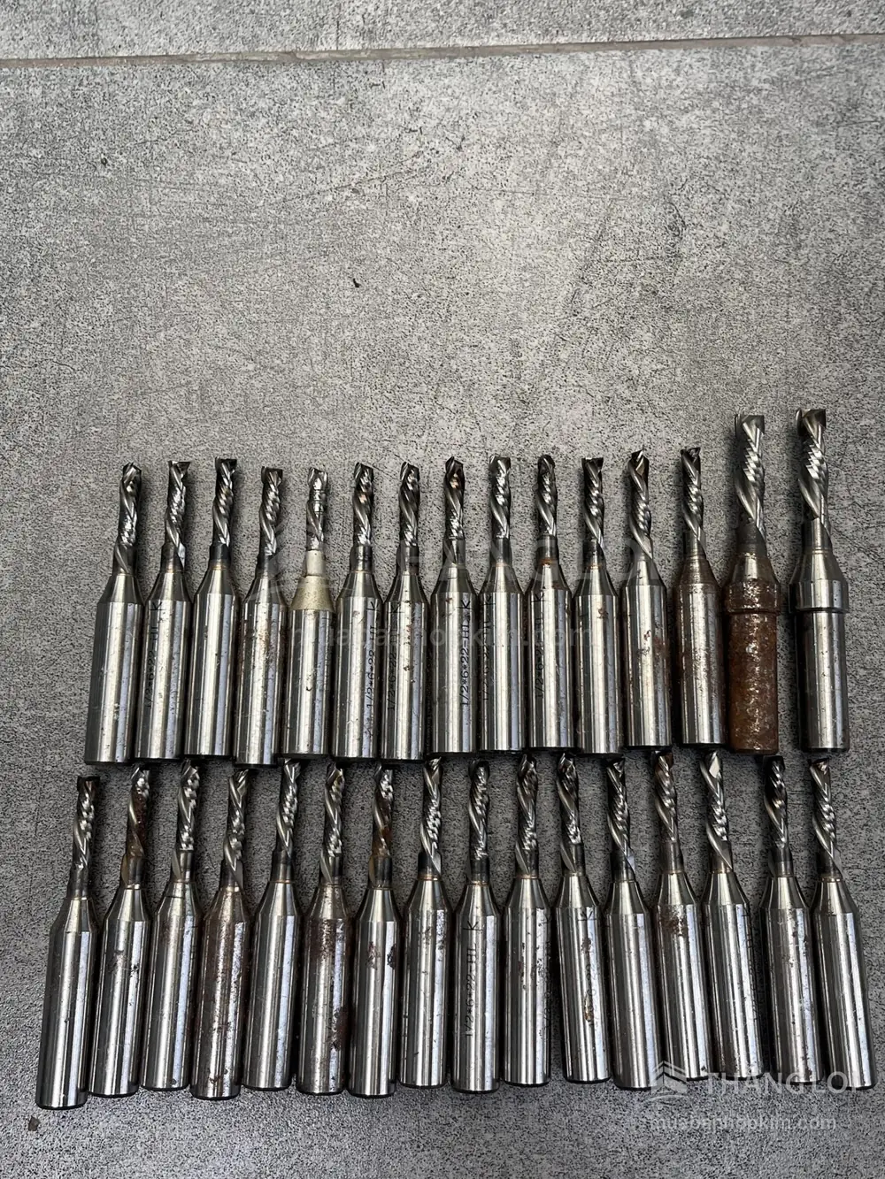Thu mua mũi phay xoắn carbide ngành gỗ