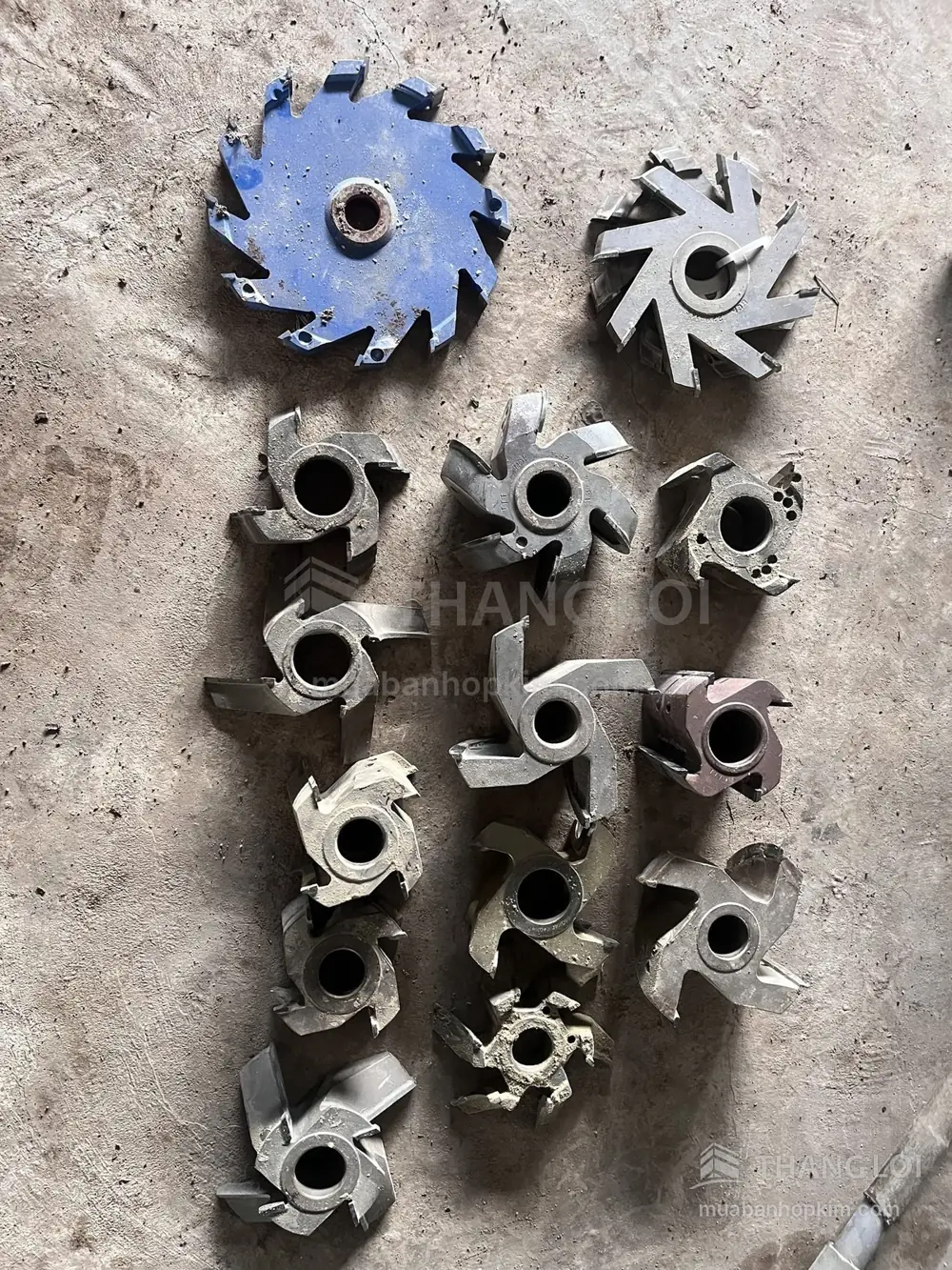 Thu mua dao tubi gỗ gắn hợp kim cũ