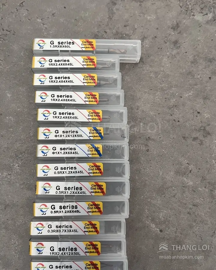 Thu mua dao phay carbide JJ Hàn Quốc mới còn hộp