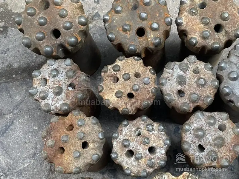 Thu mua mũi khoan đá cũ số lượng lớn