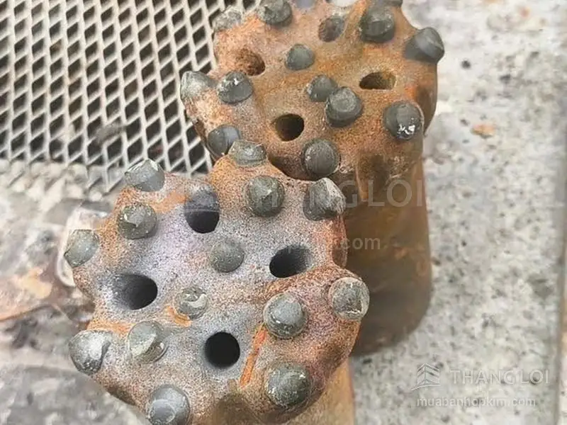 Thu mua mũi khoan khai thác mỏ cũ